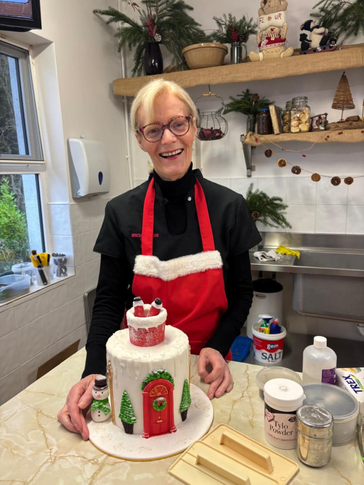 Christmas Cake Decorating With Marian Malone (sugarcraft) Sunday 14th Dec 10am - 5pm